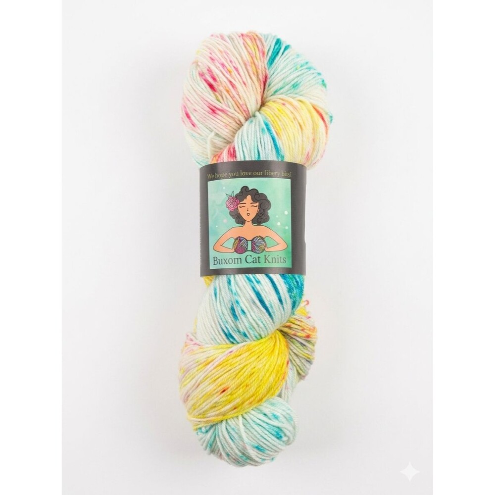 Buxom Cat Knits Hand-Dyed Yarn – “Peter Pan’s Flight” (Disneyland Inspired)